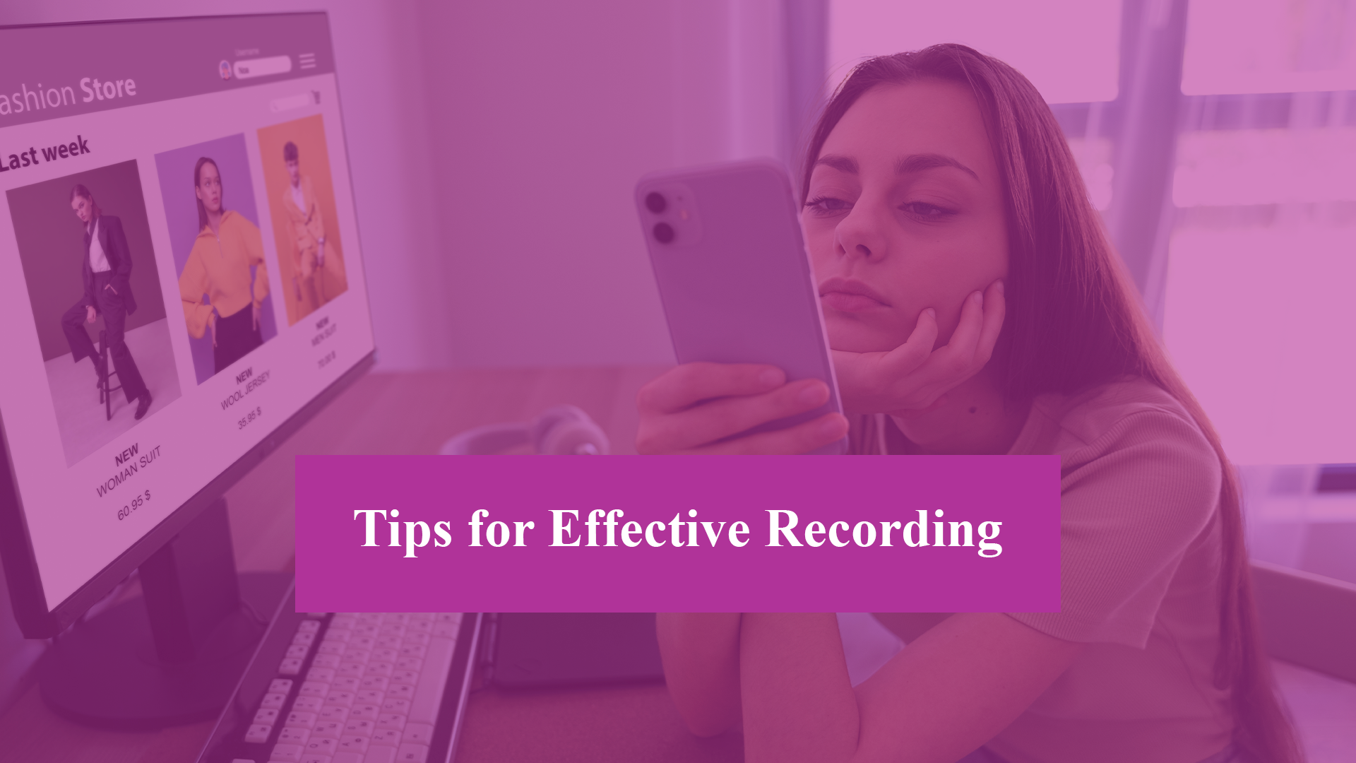 Creating content is not just about recording: Tips for Effective Recording